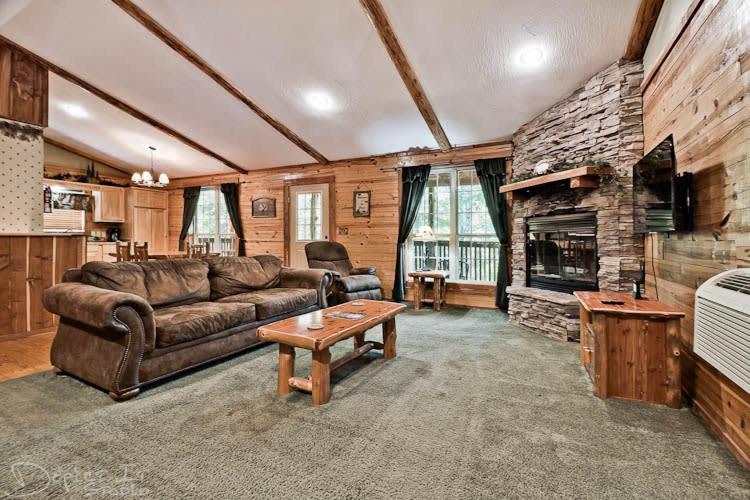 Villa Secluded Cabin In The Woods! 1 Story Eureka Springs Exterior foto